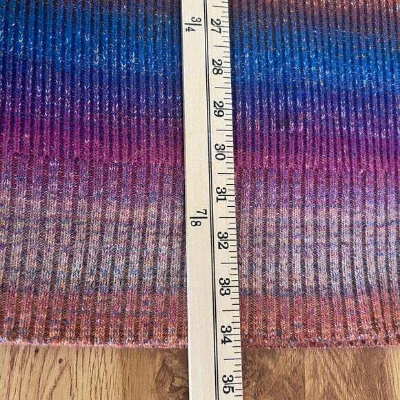 Shoshanna Ridley Ombre Ribbed Knit Sweater Dress Size S - Picture 9 of 9